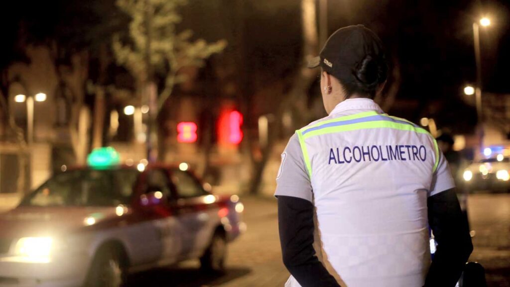 Retén de Alcoholímetro en México